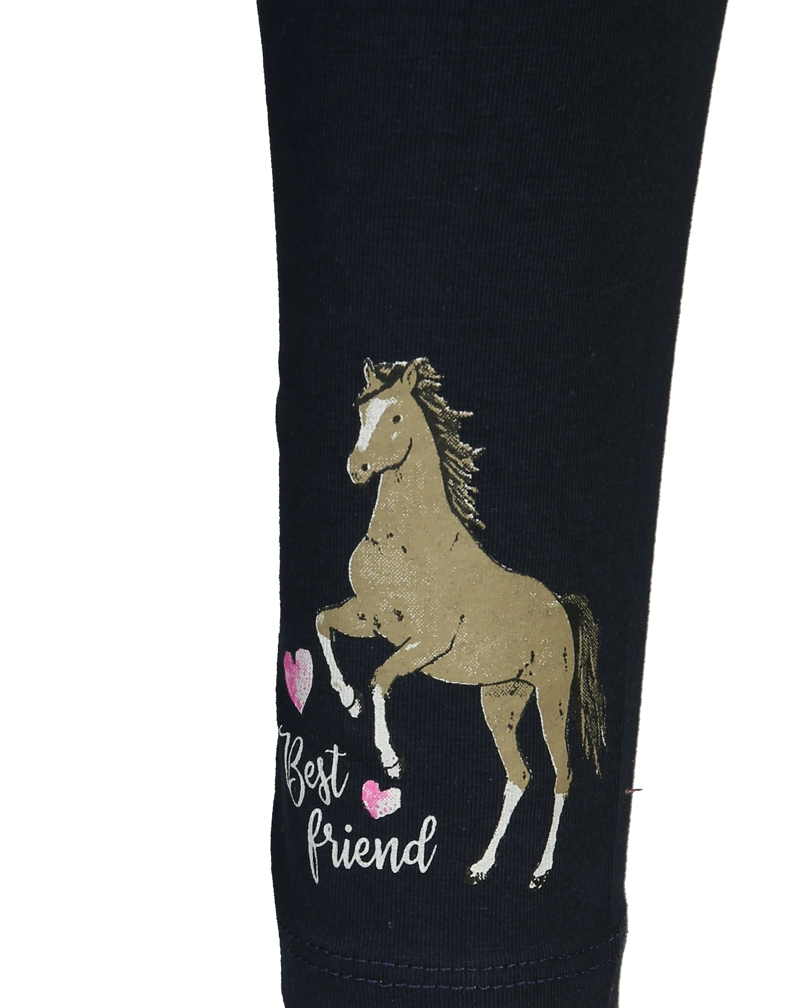 Leggings HORSES BEST FRIEND in navy