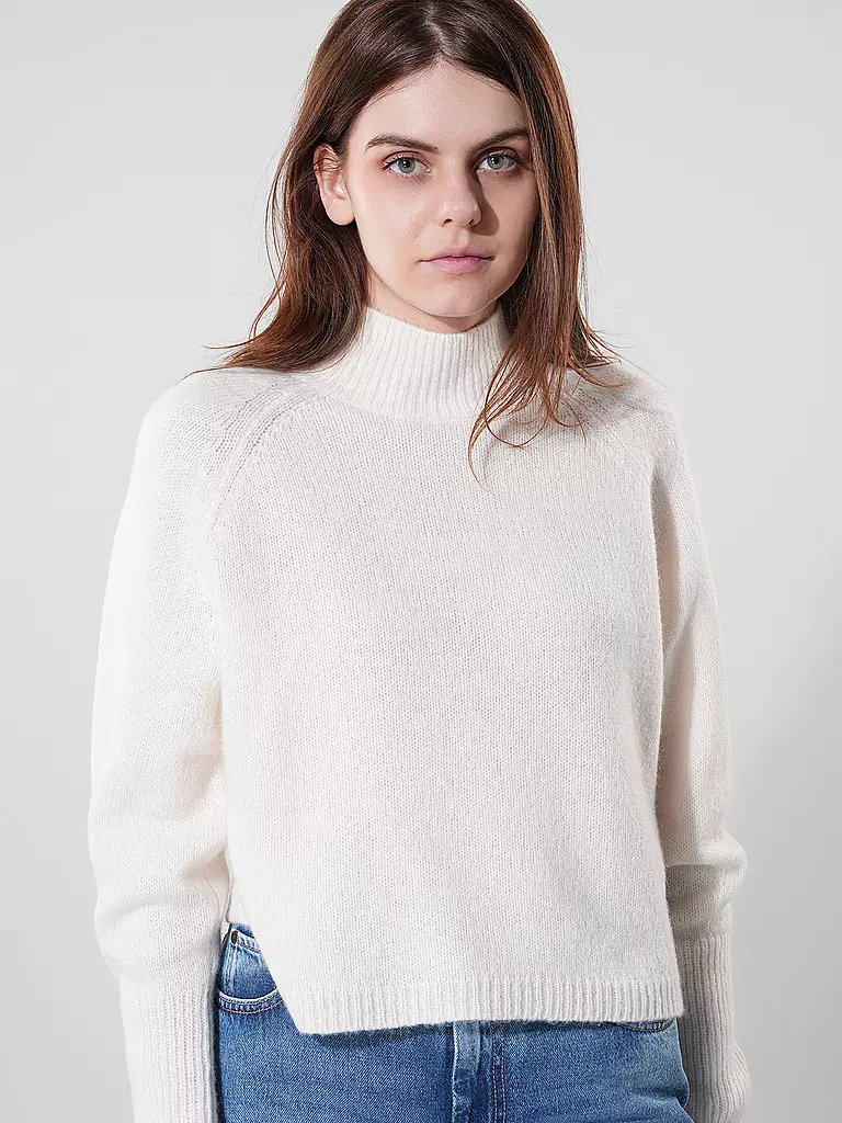 HUGO Rollkragenpullover creme