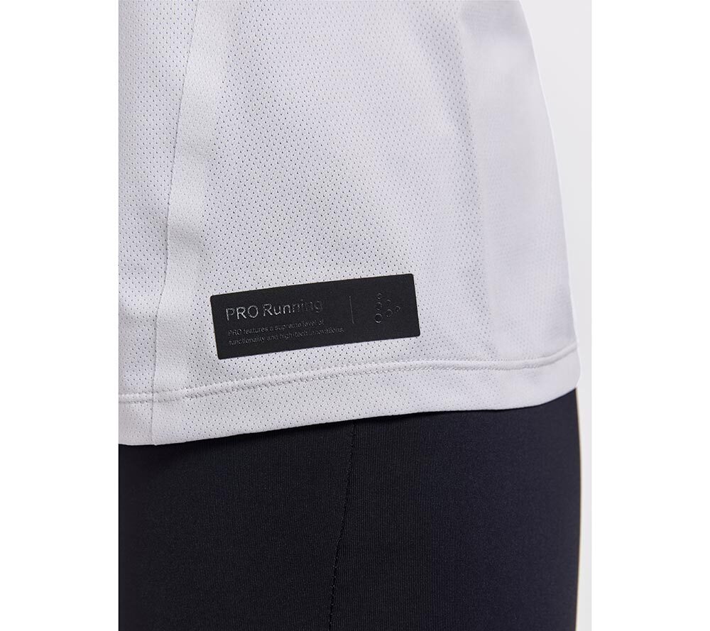 Craft PRO Hypervent Hardloopshirt Korte Mouwen Grijs Dames