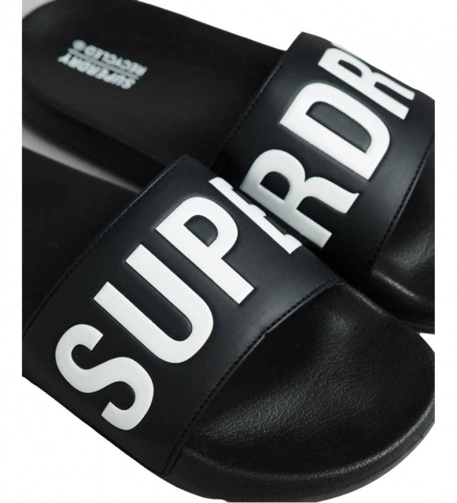 Chinelo de piscina Superdry Code Core preto