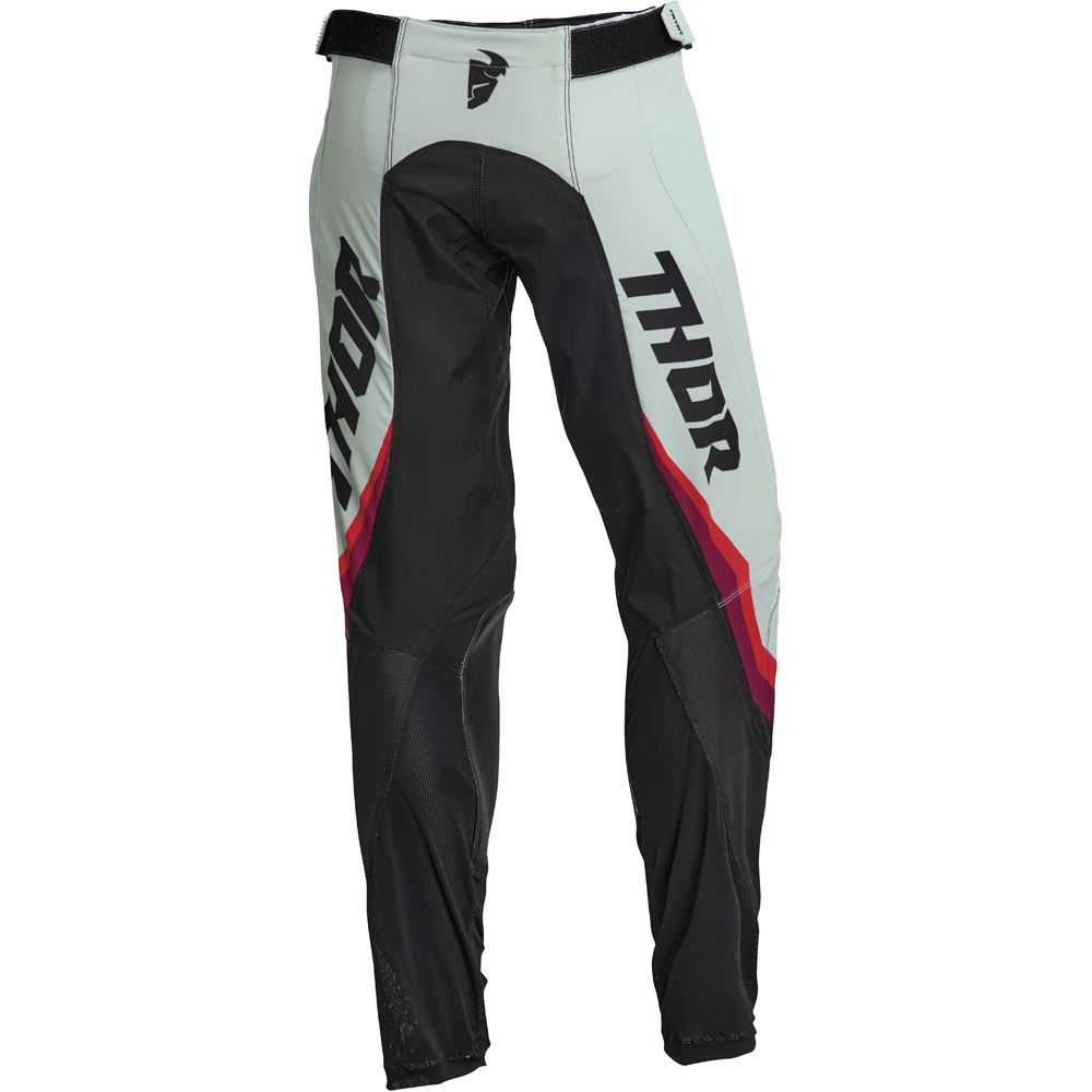 Thor Motocross - Pantalon femme Pulse Rev Blanc / Noir