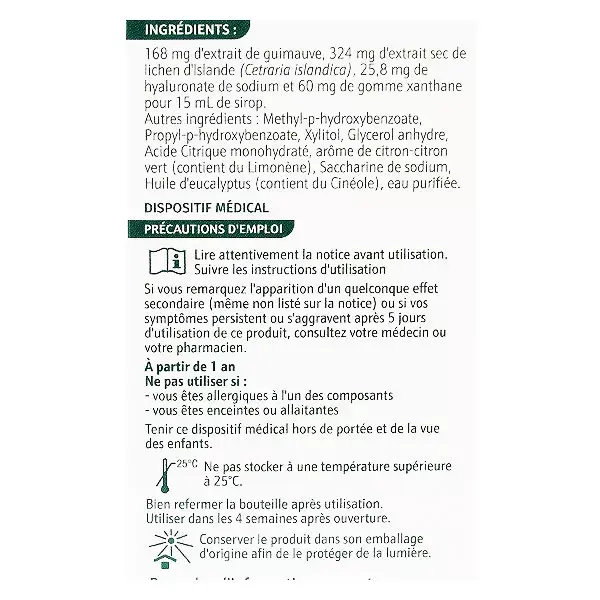 Phytosun Arôms Sirop Toux Et Gorge Max Effet 8en1 120ml