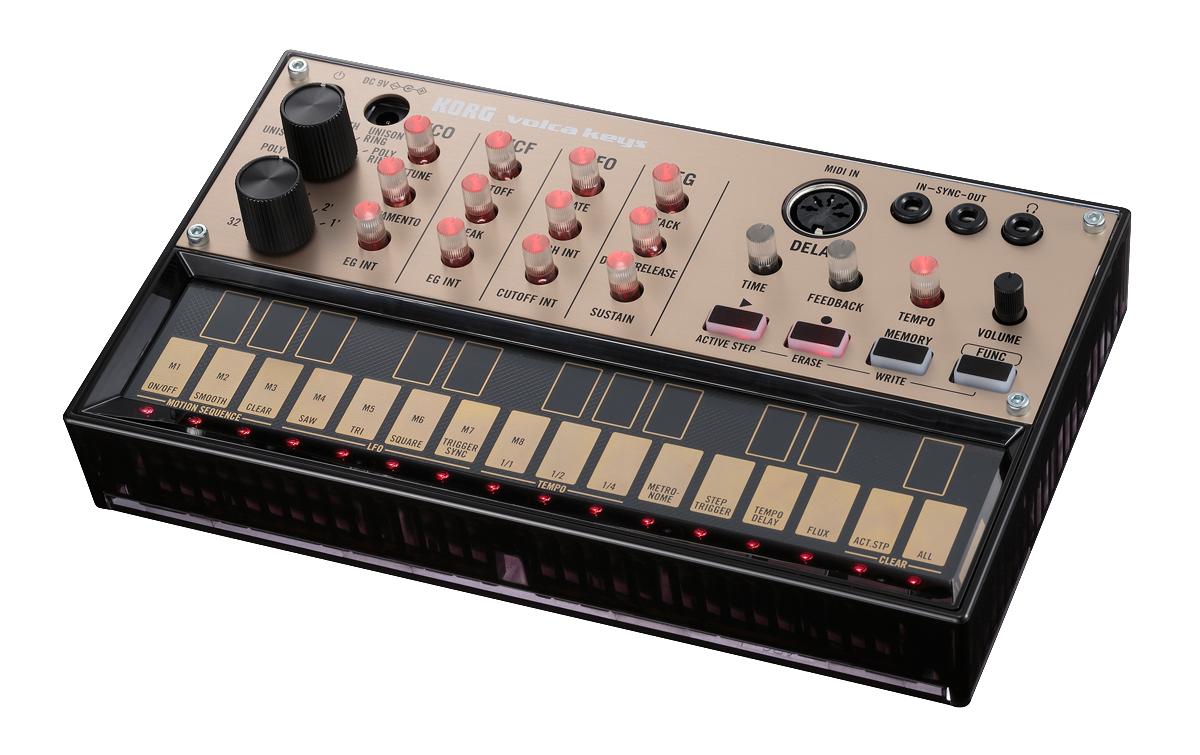 Synthesizer volca keys<br>Analog Synthesizer mit polyphoner Sound Engine und flexiblem Loop