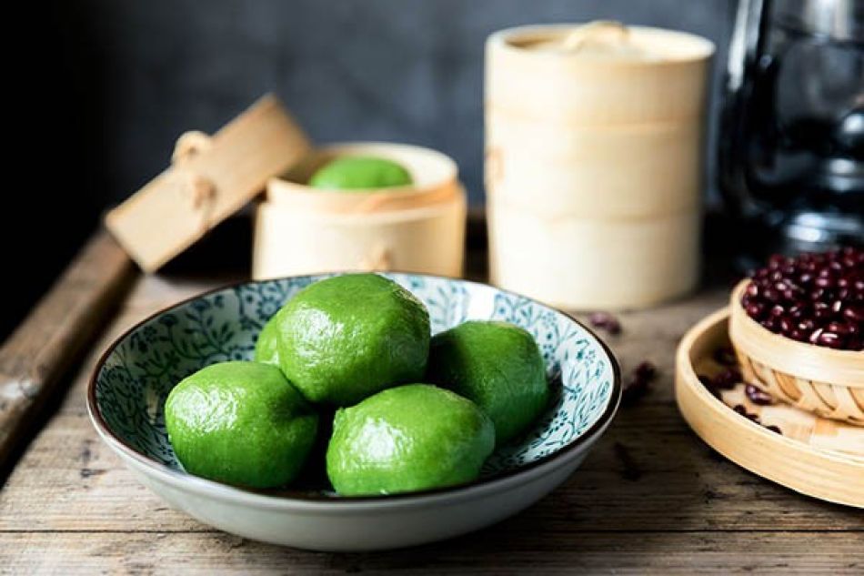 Qingtuan: dumplings voor Qingming