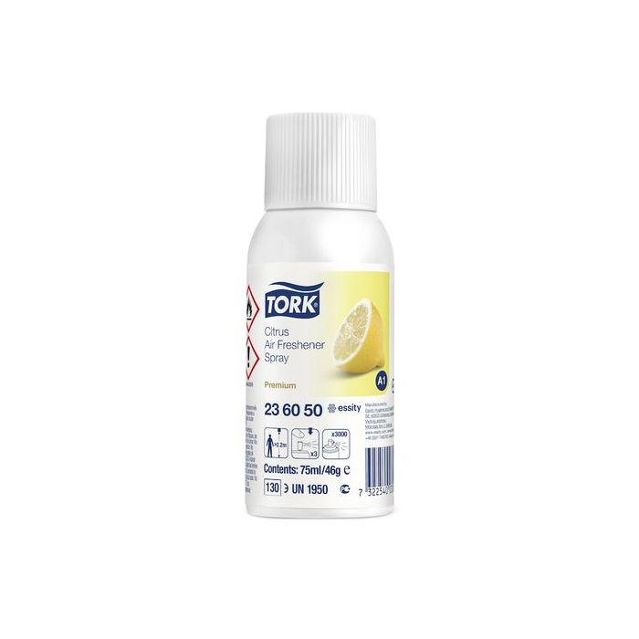 Tork Luchtverfrisser 236050.1 Spray met Citrusgeur A1 Flexibele Instellingen (7322540030082)