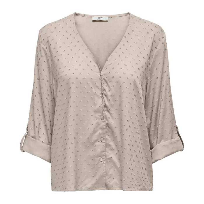 JDY Diana Life 7/8 Dobby Blouse Dames