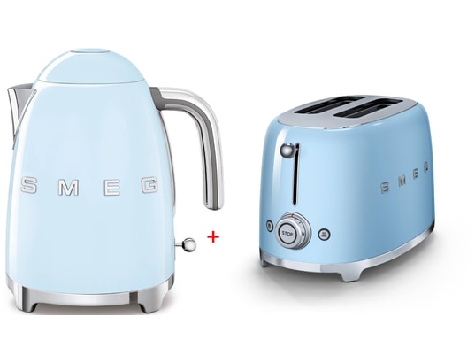 SMEG - Bouilloire KLF03PBEU + TSF01PBEU/1
