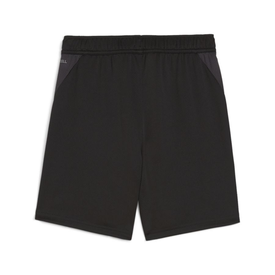 PUMA Short d'Entraînement teamGOAL - Noir/Blanc/Gris Enfant