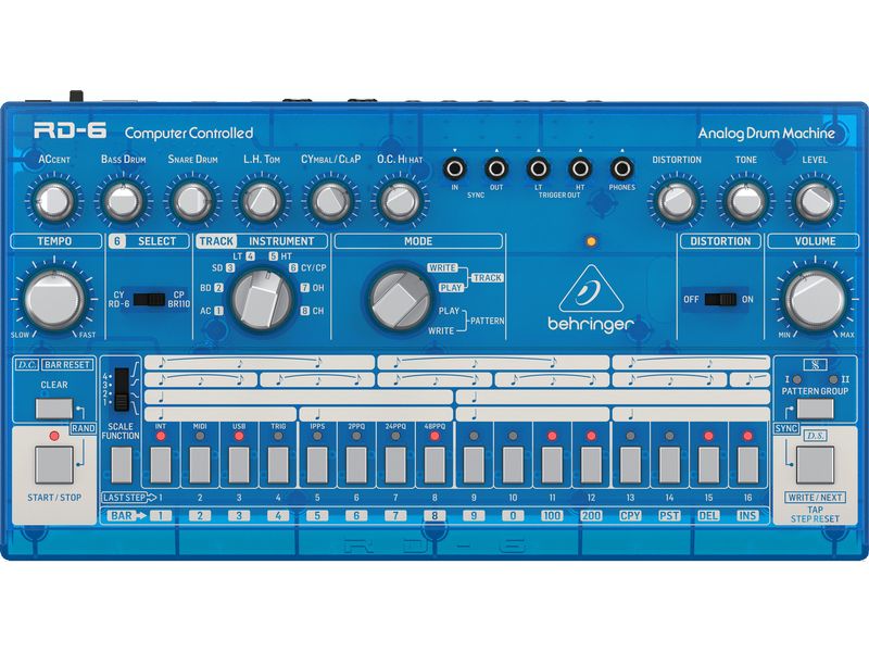 Behringer Drum Machine RD-6-BB Klassische analoge Drum Machine