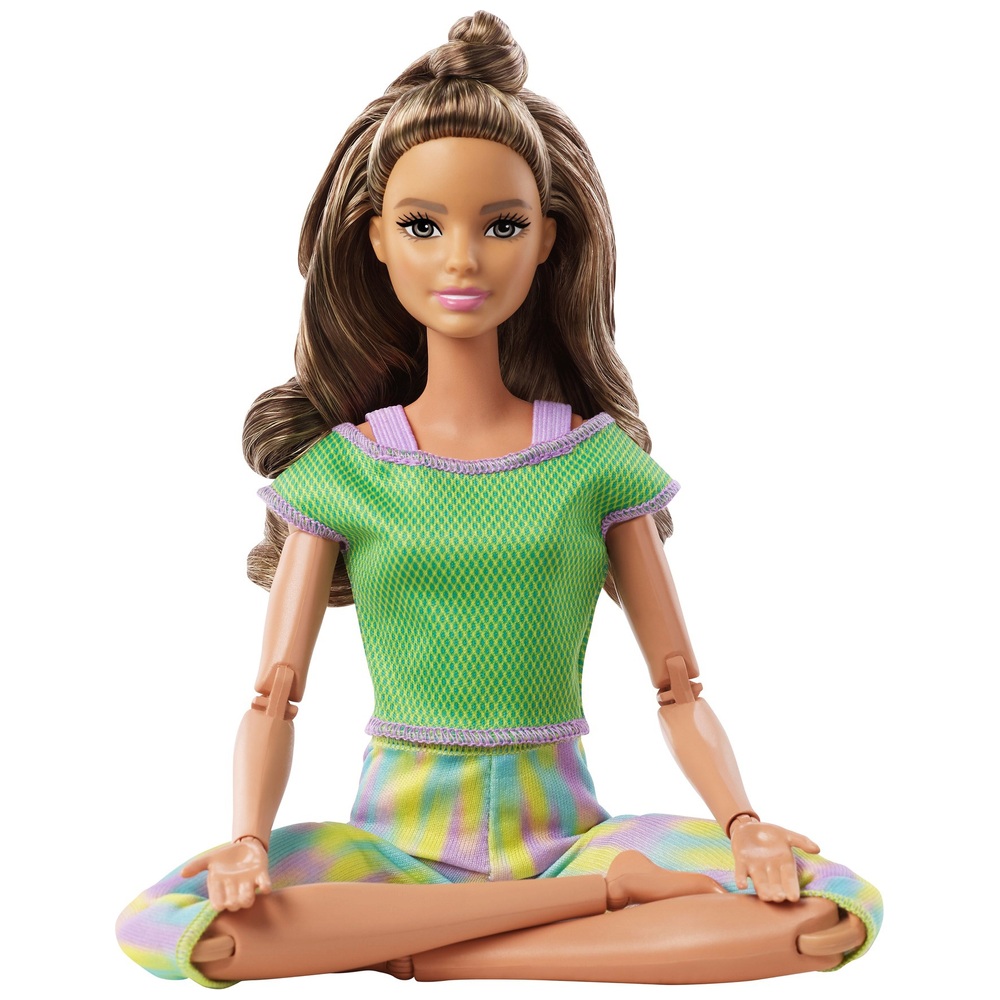 Barbie Made to Move Brünette mit Dutt