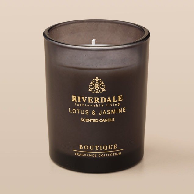 Riverdale kaars | Boutique wit | 10cm