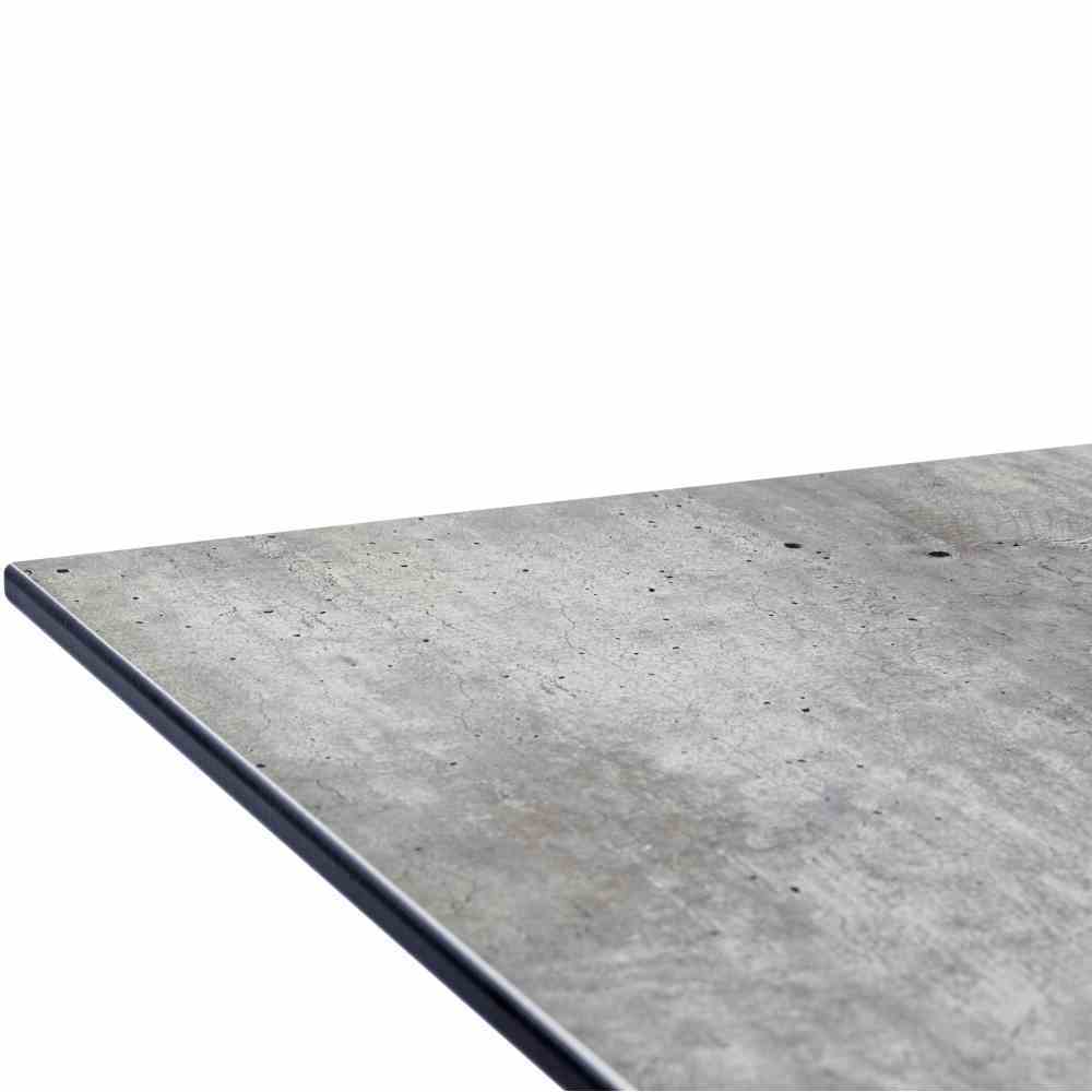 Klapptisch - graphit-Beton -80x80 cm