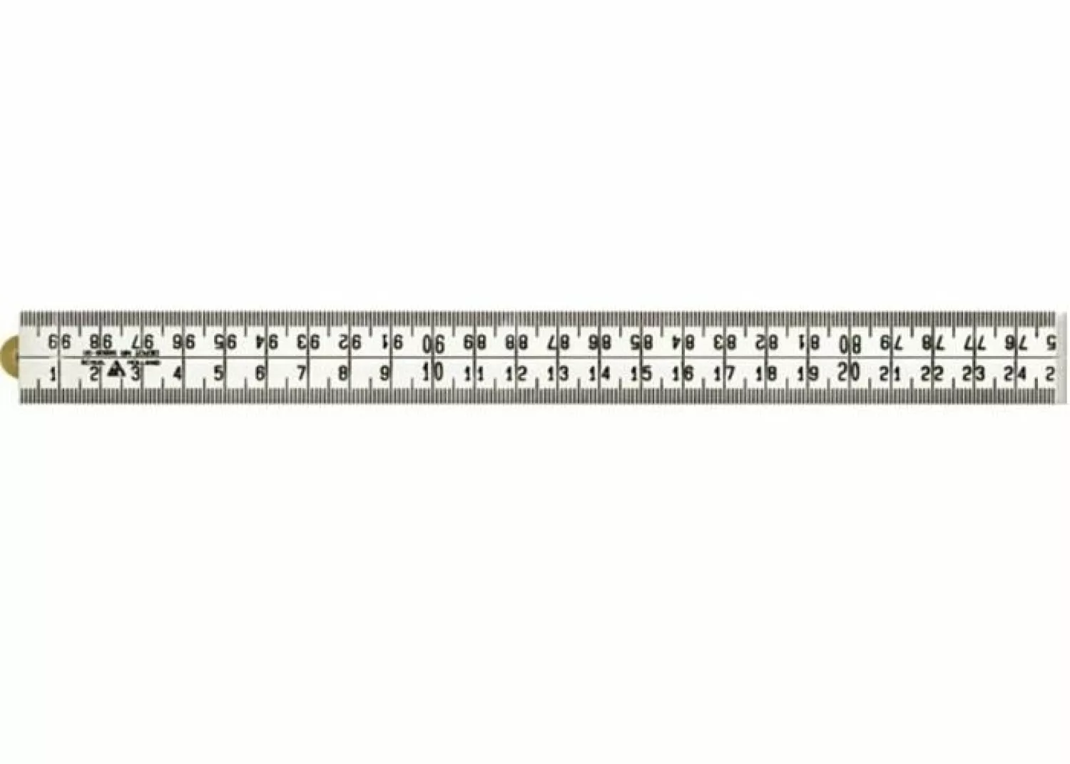 Schuil 8624 Duimstok - Kunststof - Wit - 1m
