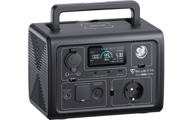 BLUETTI EB3A-Gray-EU tragbare Powerstation 600 W