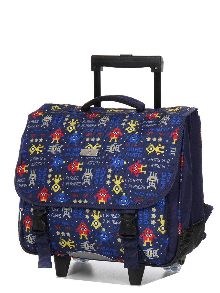 Cartable À roulettes Snowball Kid Robot 41 cm
