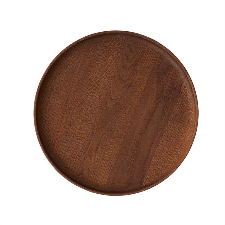 OYOY Inka dienblad Ø30 licht eiken