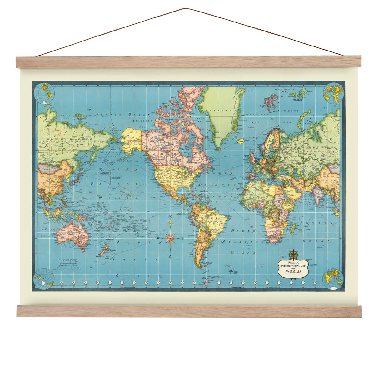 Internationale Karte der Welt