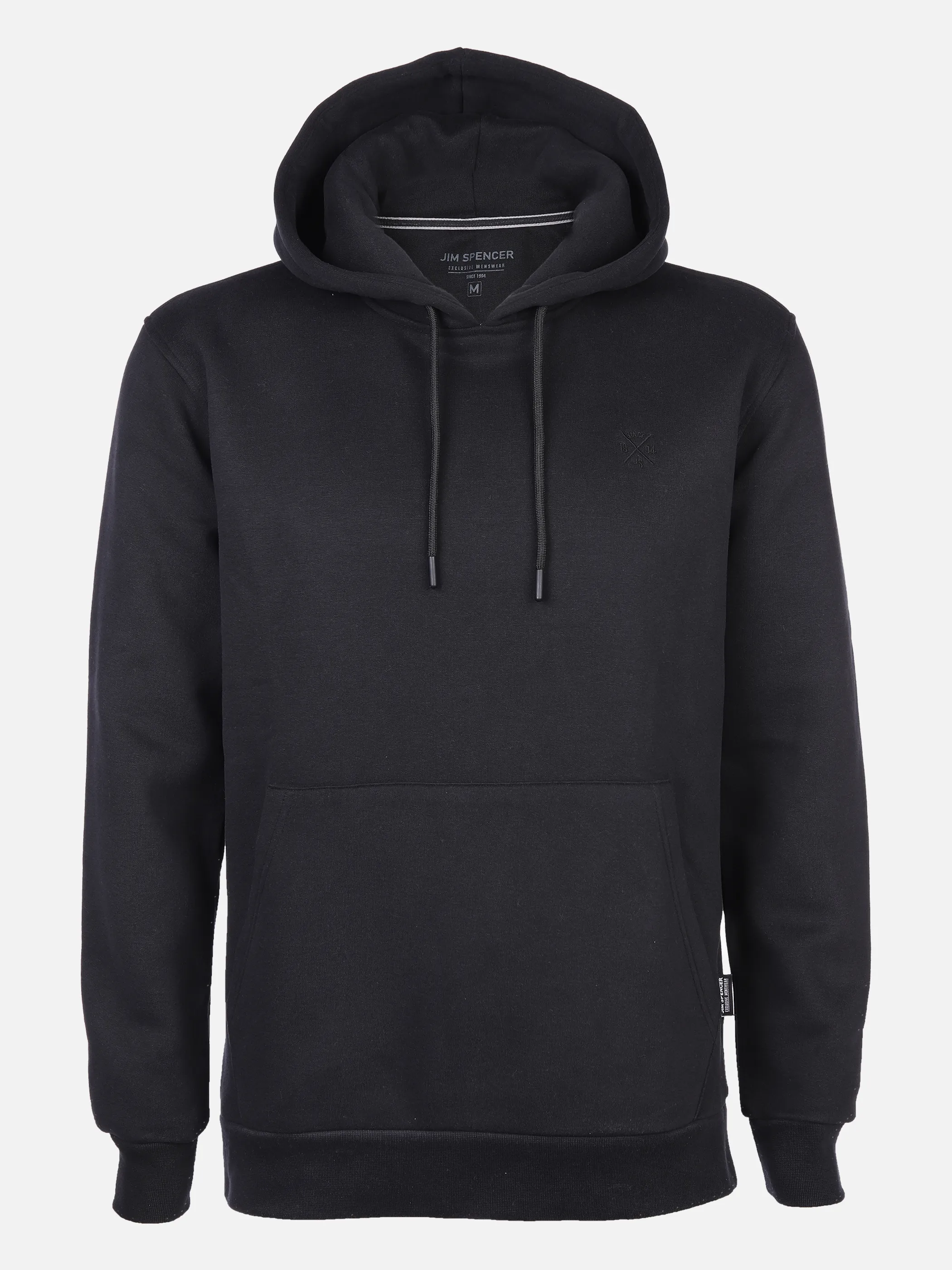 Herren Kapuzensweatshirt unifarben