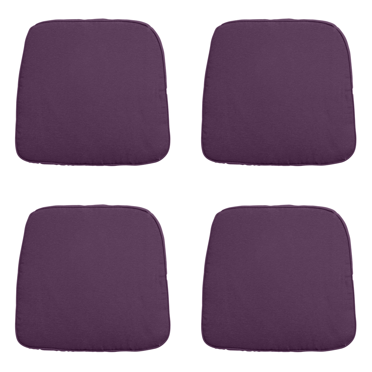 Madison Panama purple Zitkussen - Set van 4