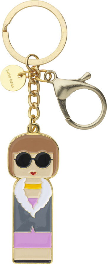 Lucie Kaas Sketch. inc - Keychain | Anna, 6 cm Multicolor