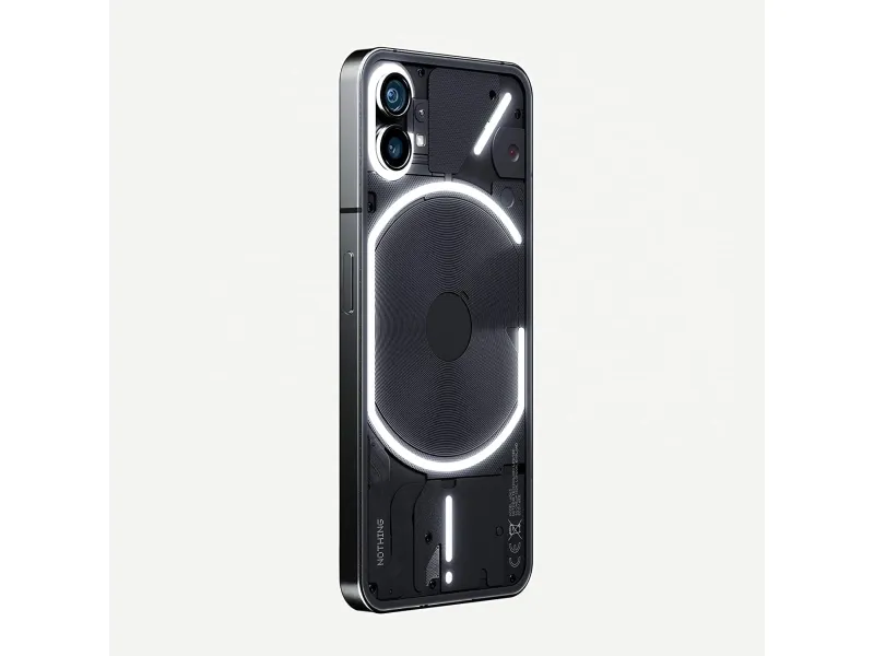 [OUTLET] - Nothing Phone (1) - 5G smartphone - dual-SIM - RAM 8 GB / Intern hukommelse 256 GB - OLED-skærm - 6.55