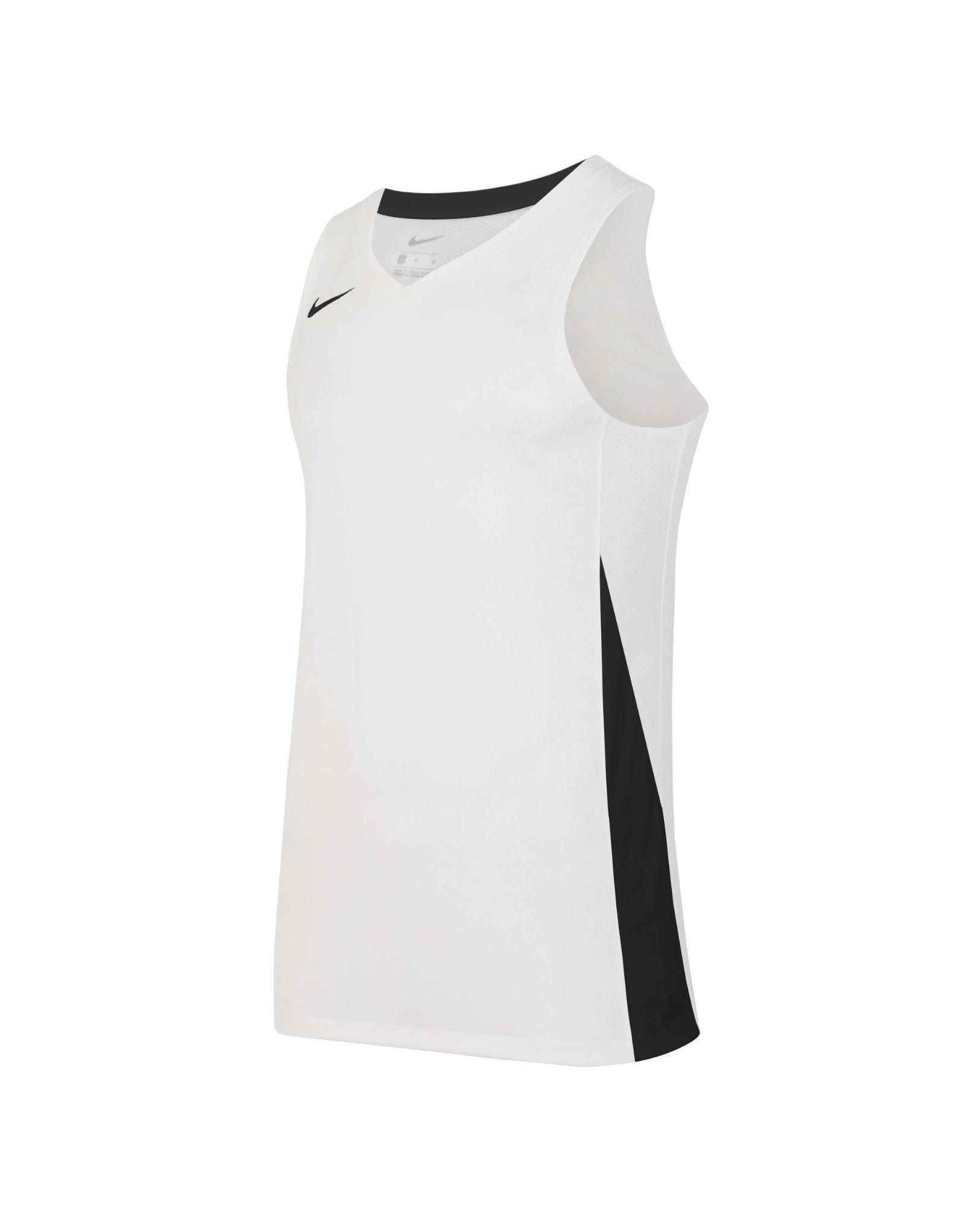Maillot de basket Nike Team Blanc & Noir pour enfant