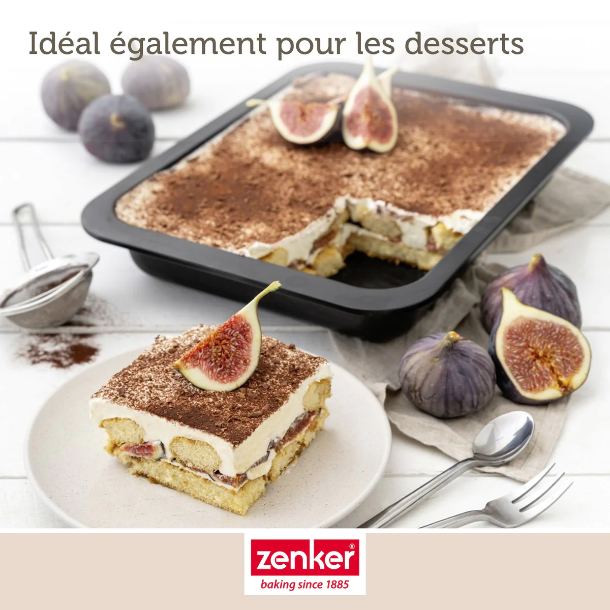 Lot de 2 plats à lasagnes maison 36 x 27 cm Zenker Spécial Countries Z