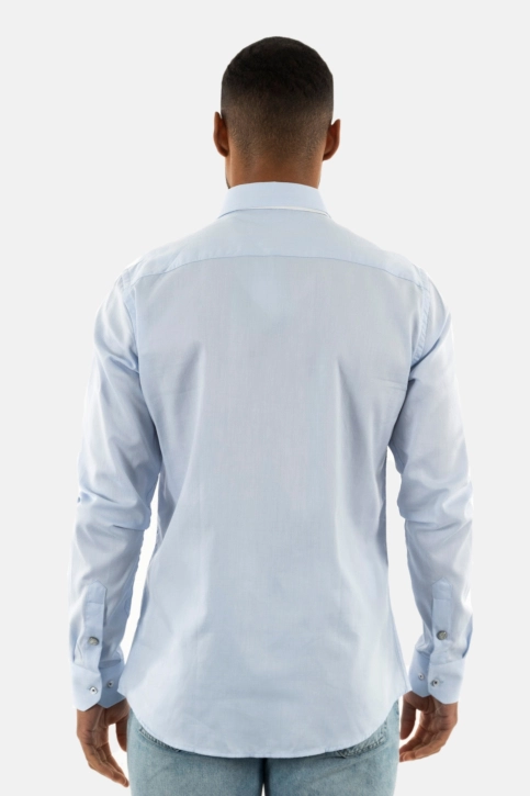Chemise Benson & Cherry lajaquard ciel