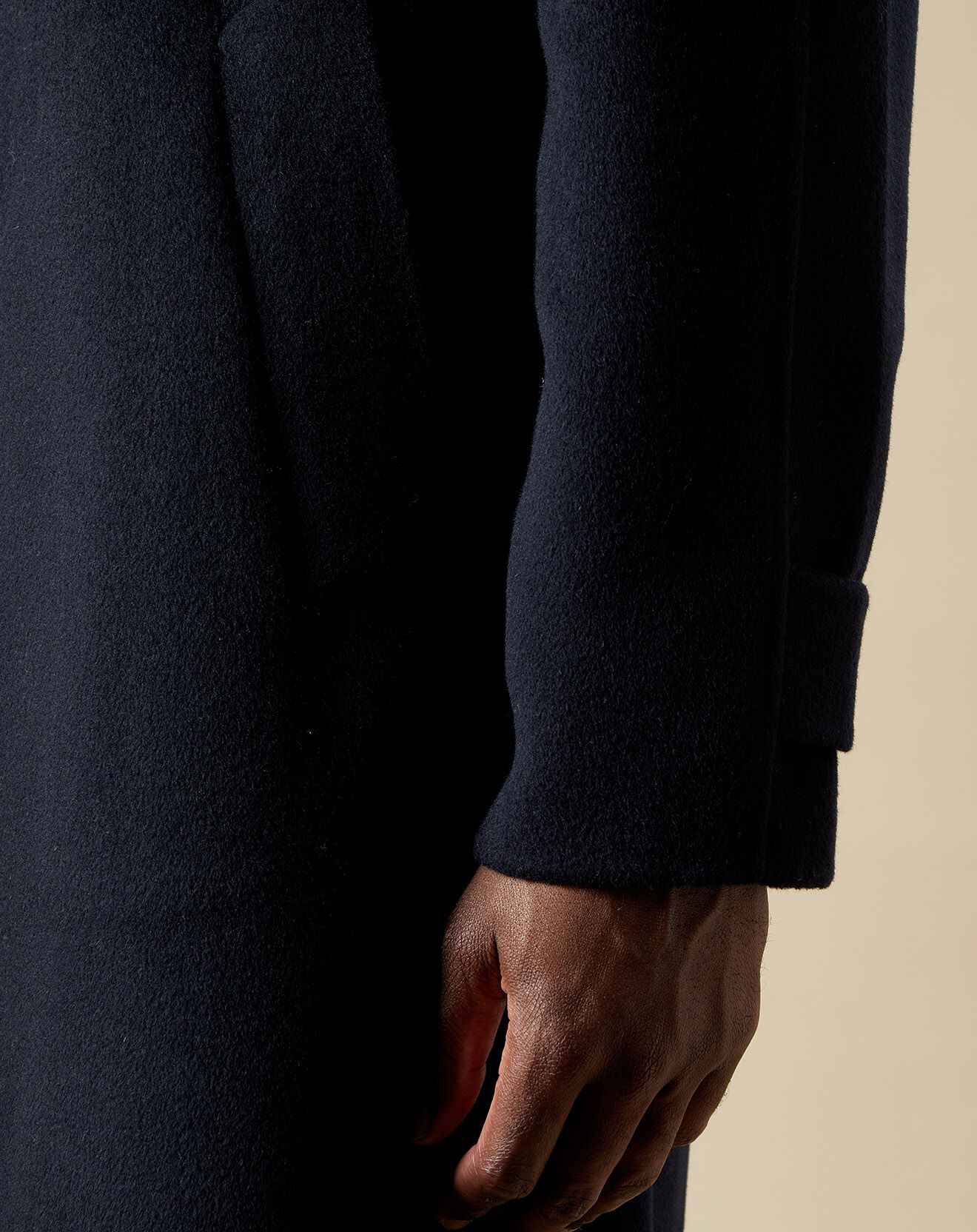 Hartford Manteau en Laine mélangée Craig marine