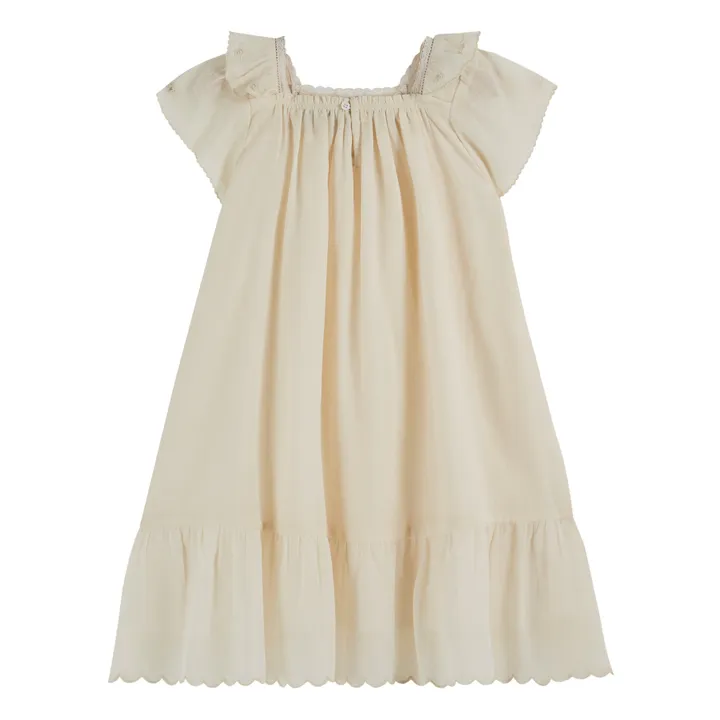 Emile et Ida Robe Vintage Unie | Ecru