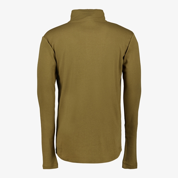 Mountain Peak heren skipully met rits groen