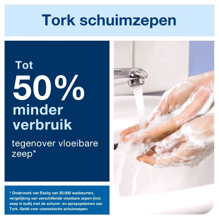 Tork 520501 6st S4 schuim soap mild 6x1ltr (520501)