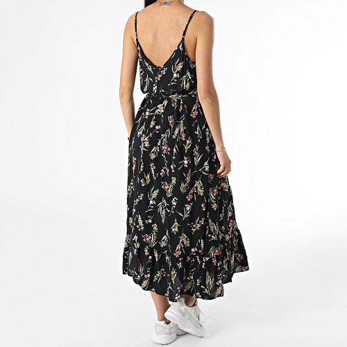 Robe Femme Easy Noir Floral
