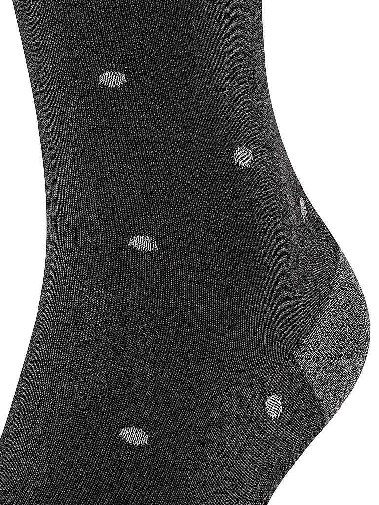 FALKE Socken Dot anthracite mel. grau