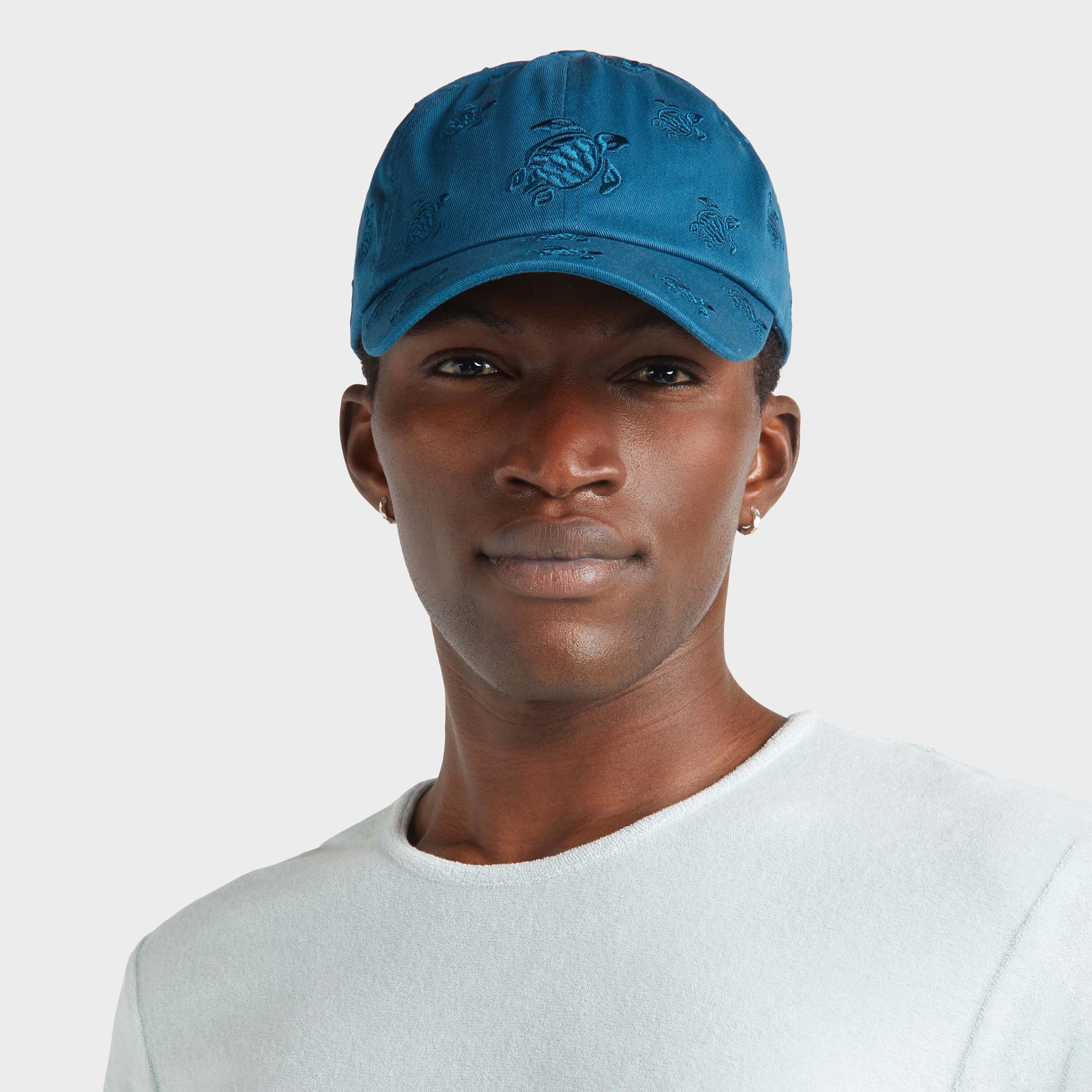 Casquette Brodée Tortue All Over | Accessoires de Plage Vilebrequin