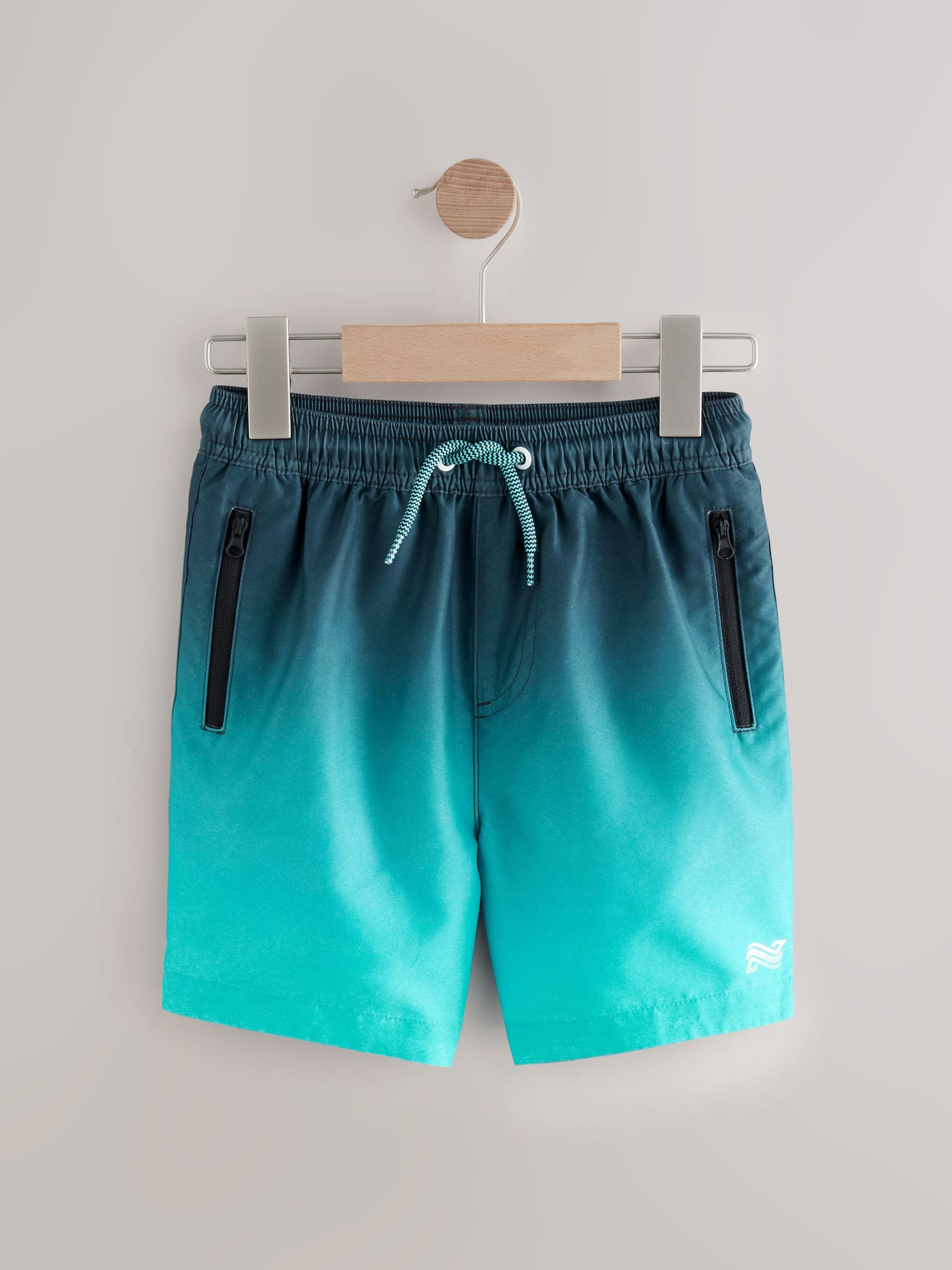Blauw - Ombré Zwembroek (3-16jr)