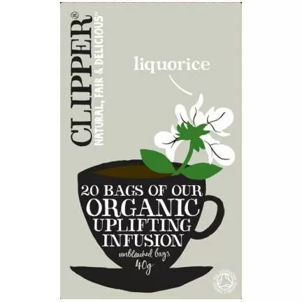Clipper Lakridsrod Te Øko - 20 breve