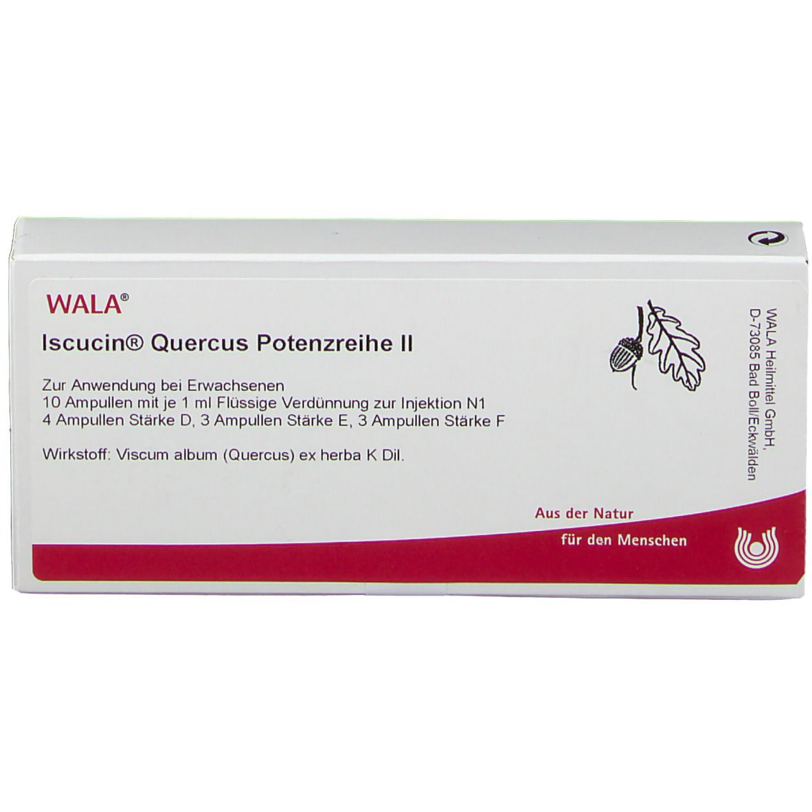 WALA® Iscucin Quercus Potenzreihe Ii Amp.