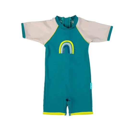 Combinaison de bain bébé anti UV Java   Bleu canard        de               Les Petits Protégés