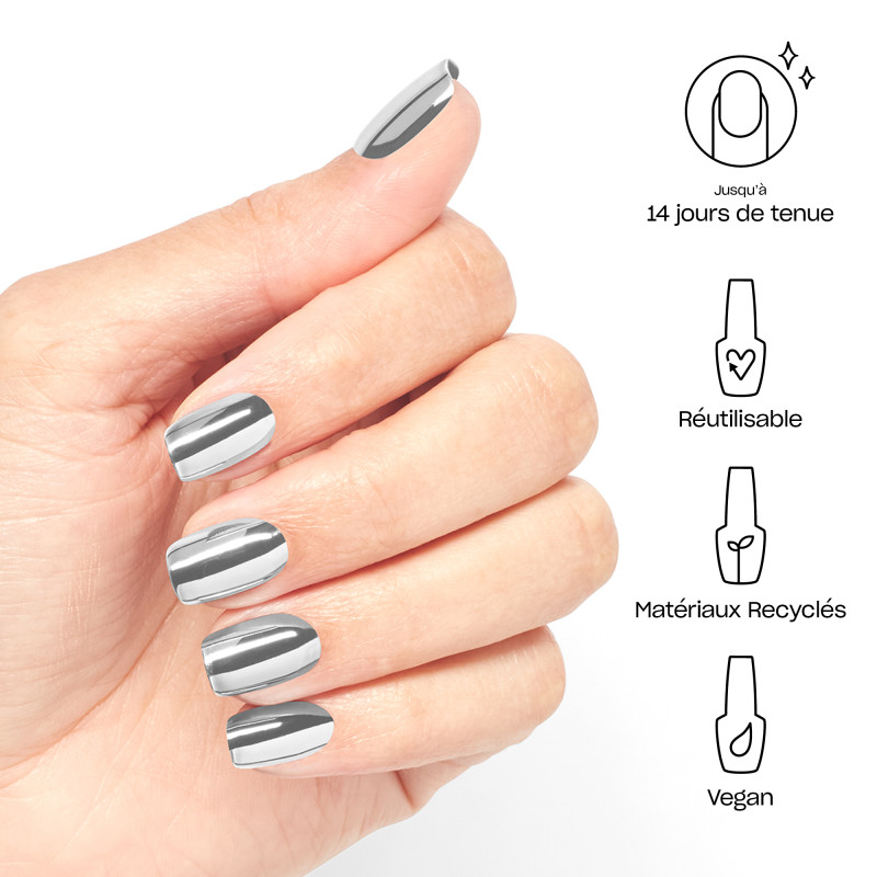 Faux-ongles xPRESS/ON Totally Metallic! OPI
