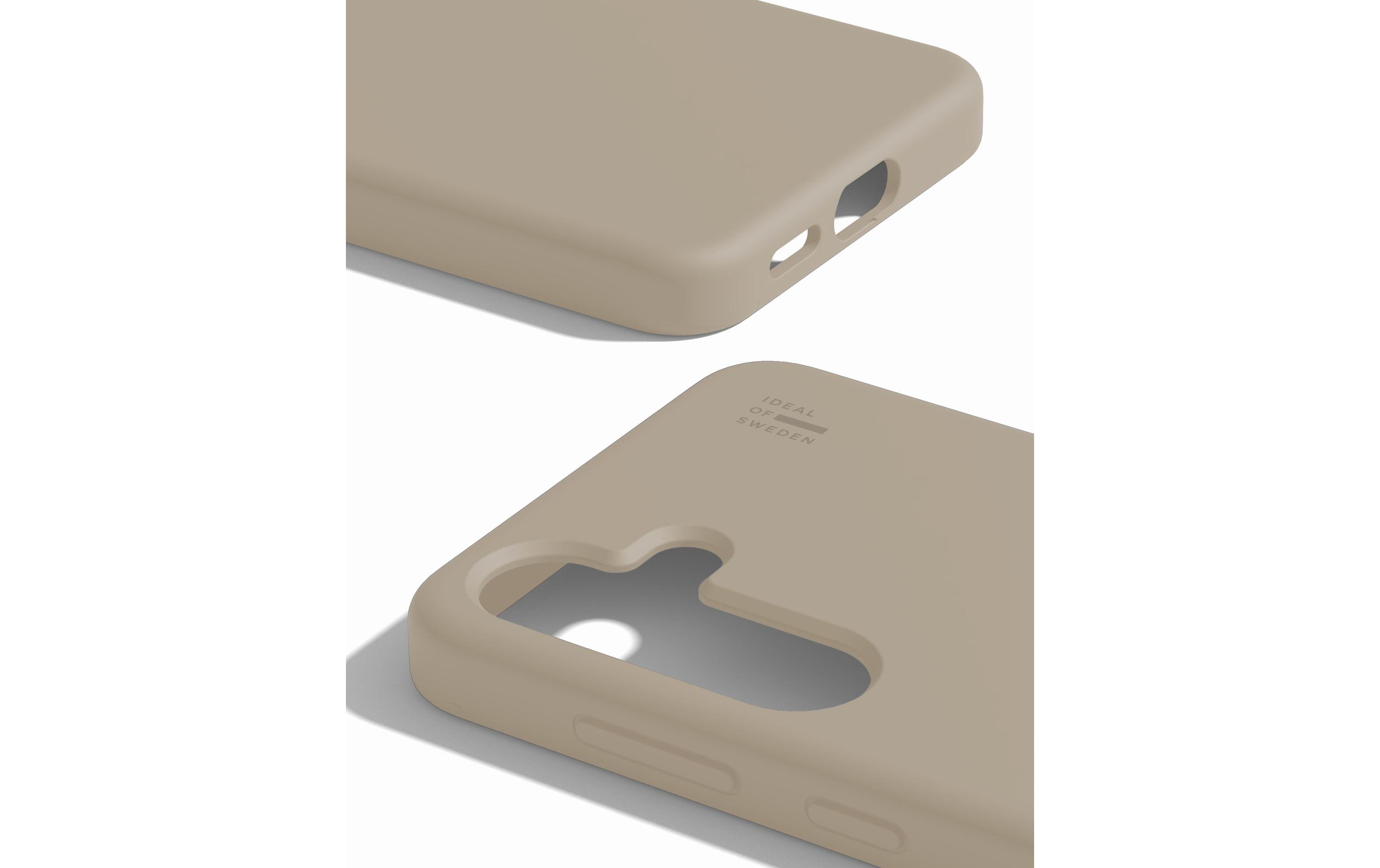 Back Cover Silicone Galaxy S25 BeigeSilikon-Backcover für das Samsung Galaxy S25