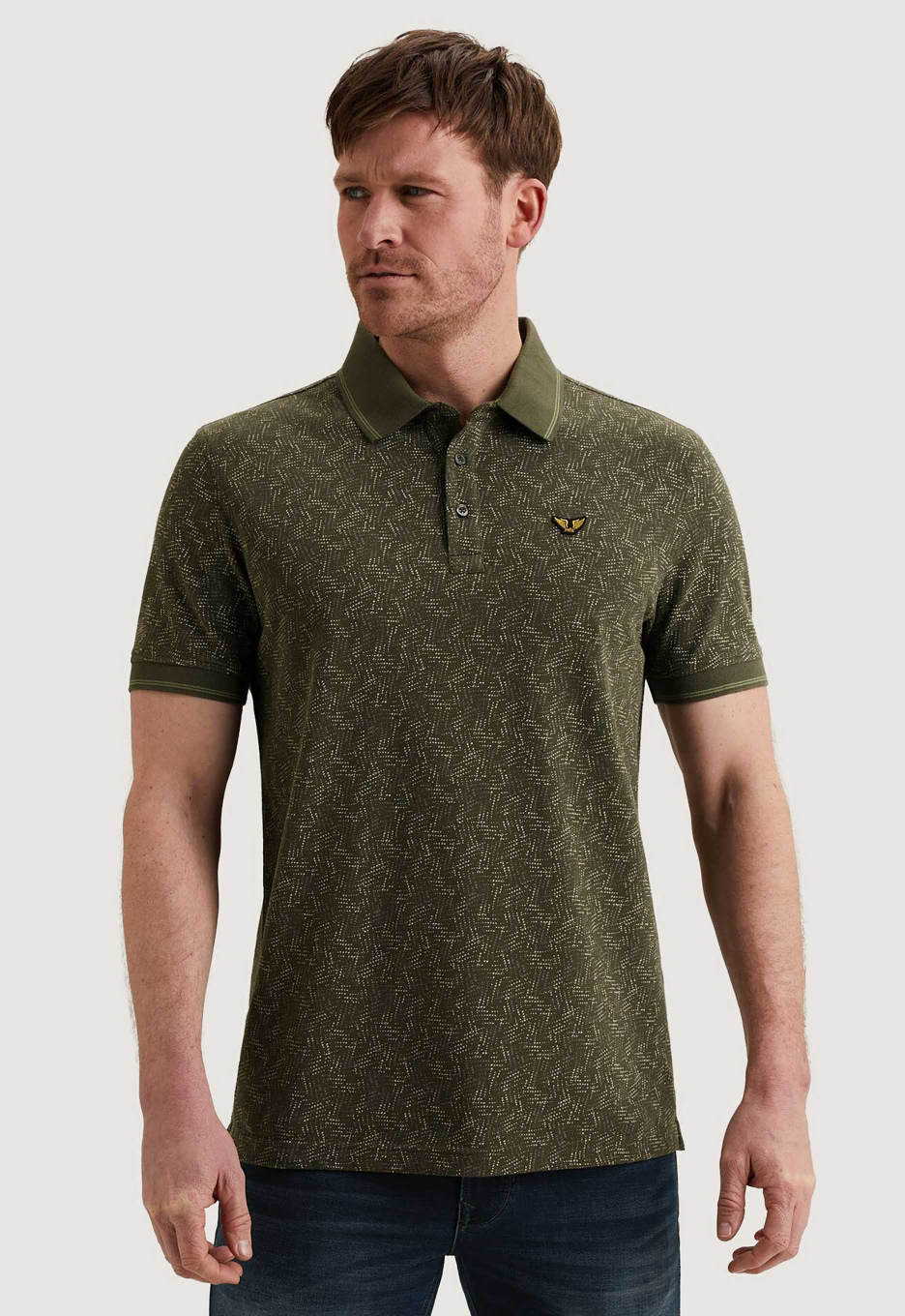 PME Legend Allover Print Polo