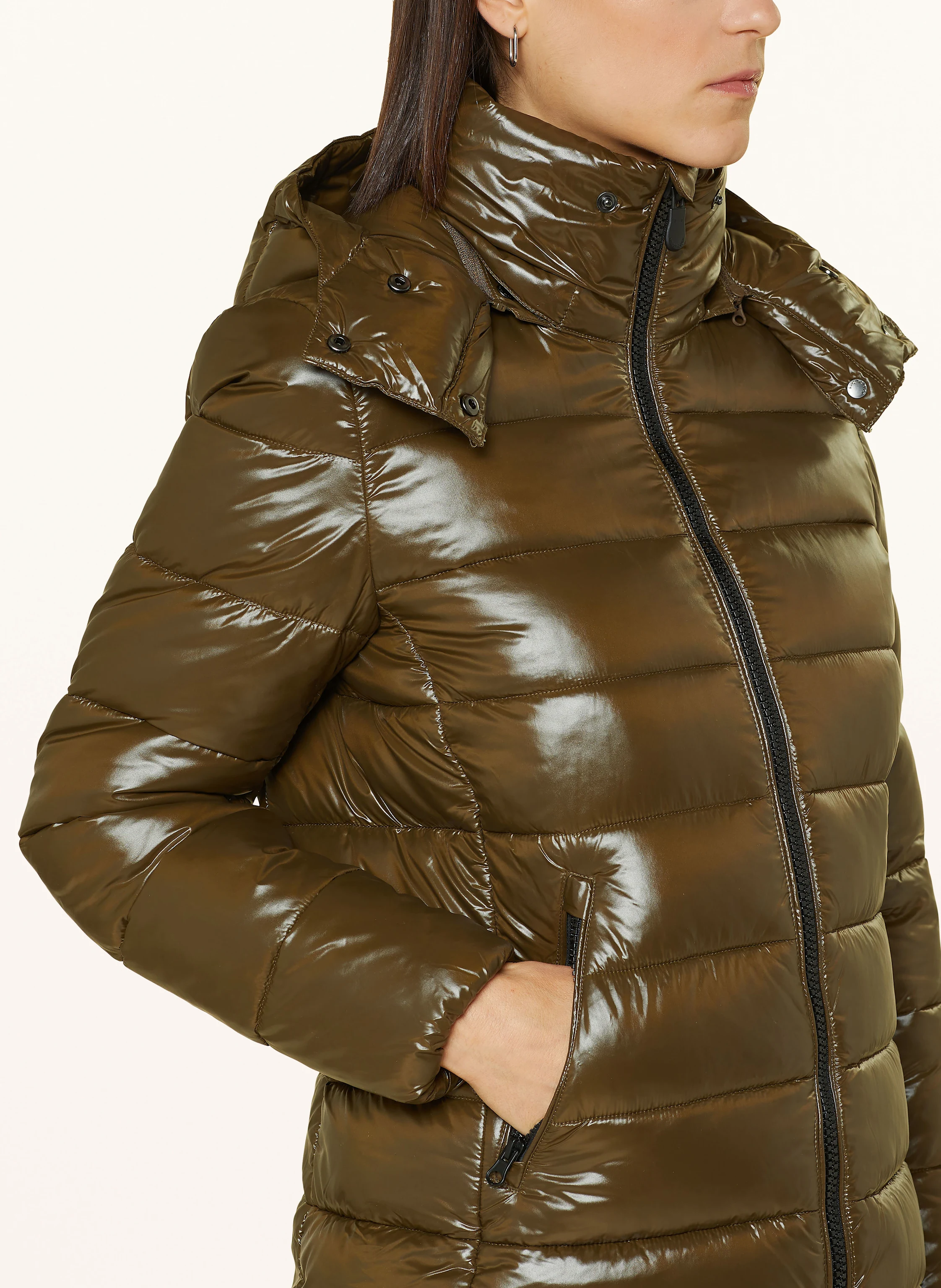 SAVE THE DUCK Steppjacke mit abnehmbarer Kapuze