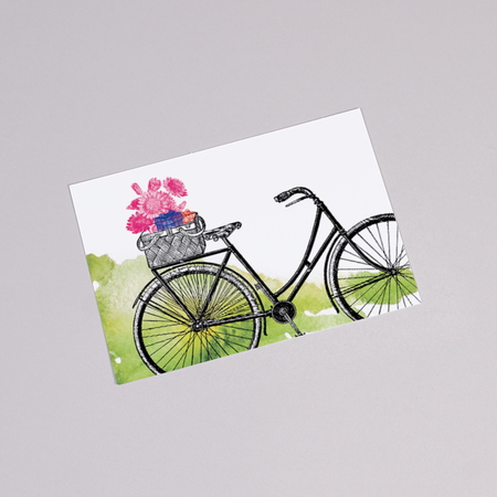 PEDRO PEDAL Postkarte  Grusskarte