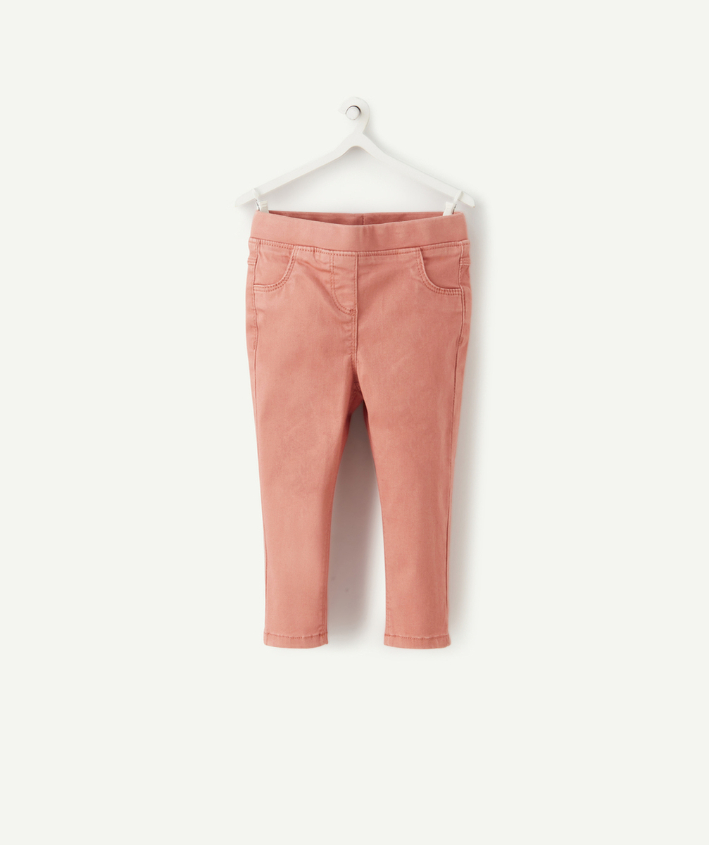 PANTALON TREGGING BÉBÉ FILLE ROSE