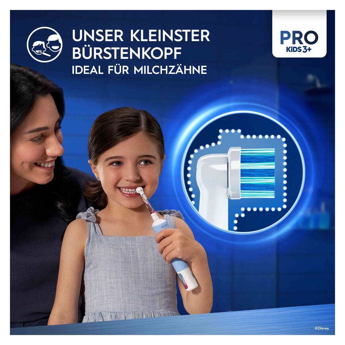 Oral-B Vitality Pro 103 Elektrische Zahnbürste Kids Frozen mit Reiseetui