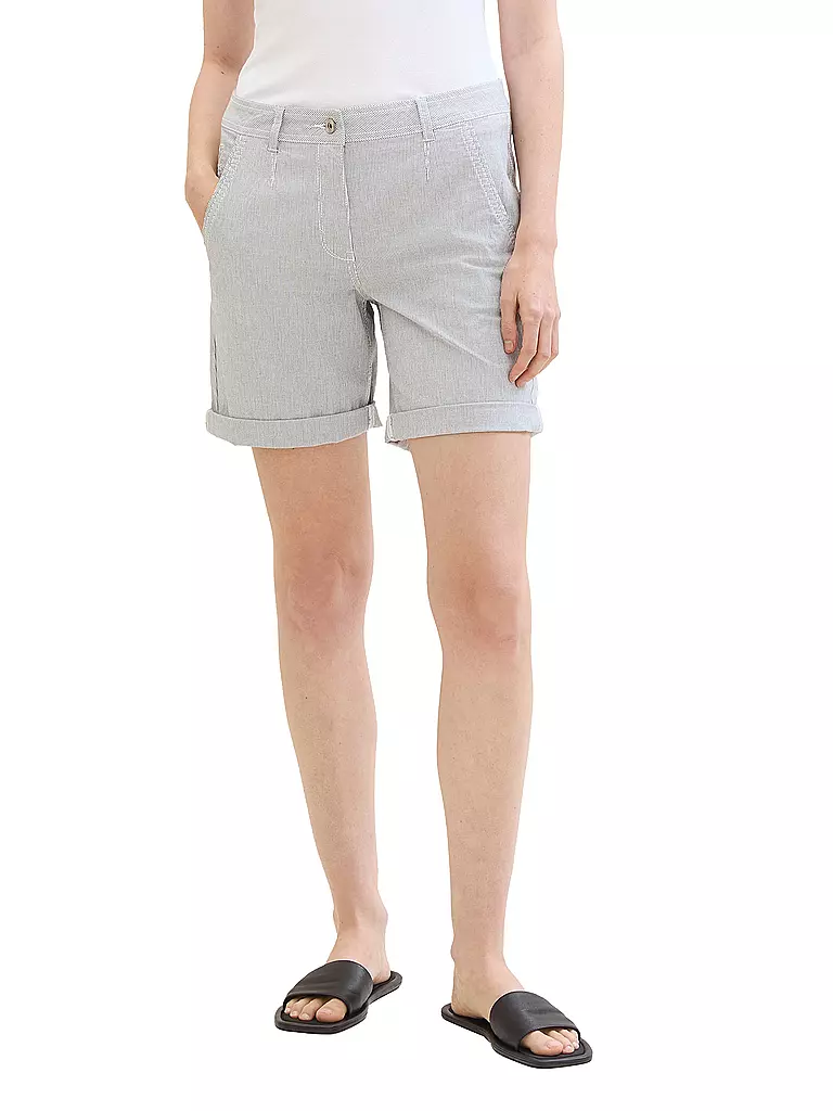 TOM TAILOR Chinoshorts  weiss