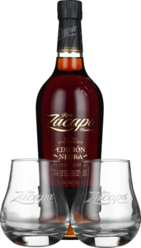 ZACAPA EDICIÓN NEGRA GIFTSET 70CL