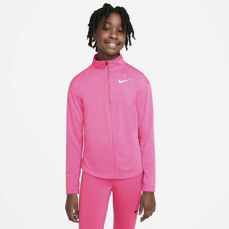 Nike 1 2 Zip Lobetroje Pink