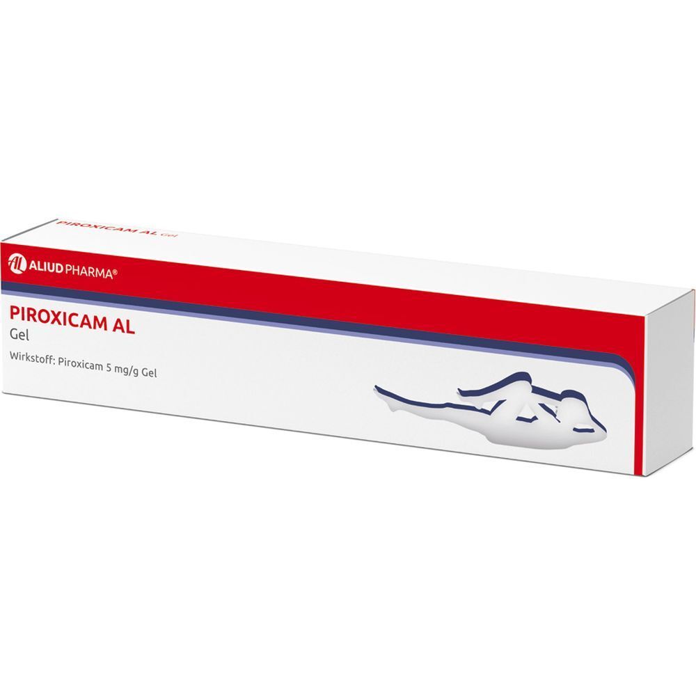 Piroxicam AL Gel bei Entzündungen der Sehnen oder Sehnenscheiden, Schultersteife, Prellungen, Zerrung, Verstauchungen